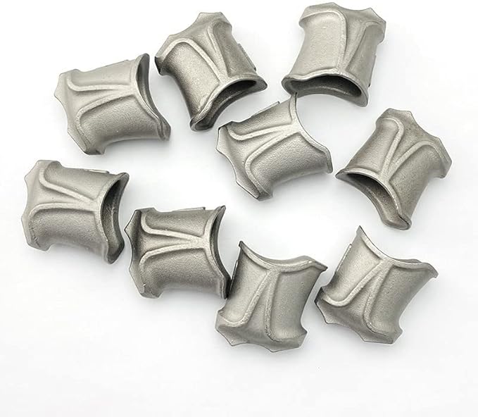 2 Pieces Steel Knife Finger Guard Protector Casting Bolster Pommel DIY Making Accessory