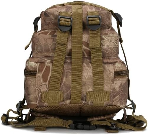 Military Tactical Backpack Outdoor Travel 20-35L Waterproof Oxford Army Breathable Daypack Bag for Hiking Sports (Fg 20-35L)