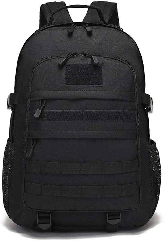 Tactical Backpack for Men Hiking Day Pack 3 Day Assault Pack Molle Military Rucksack Waterproof 35L EDC Bag (Black)