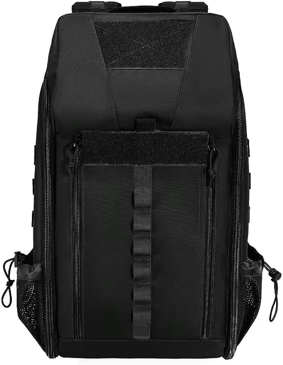 Redemption Tactical Crusader Medical Backpack Tactial First Aid Backpack with Removable Pouches (Black)
