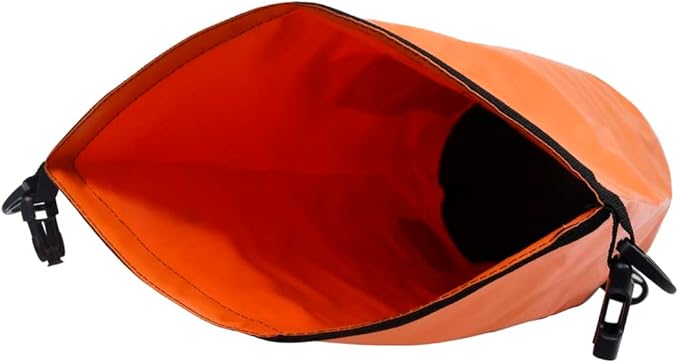 YAFF Dry Bag with Zipper Orange 4 gal PVC (2.266lbs)