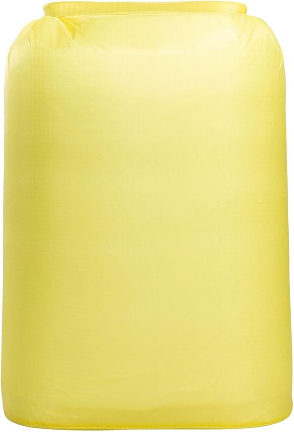 Tatonka Waterproof SQZY Dry Bag (5L // 10L // 15L or 20L Volume) - Ultralight Storage Bag with Roll Closure and Taped Seams - Ideal for Sorting Travel Luggage - PFC-Free