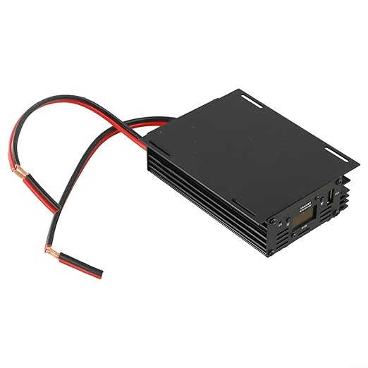 for MPPT Solar Boost Controller Charger 800W with LCD Display for 24V/36V/48V/60V/72V Batteries USB Output Aluminum Alloy Housing Over- Protection