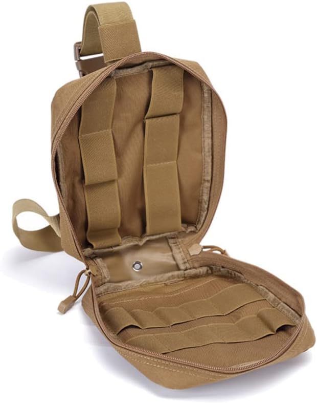 Outdoor Sports Airsoft Gear Molle Assault Combat Hiking Bag Accessory Camouflage Kit Pack Tactical Medical Pouch with Leg Strap