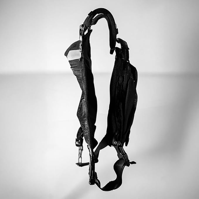 Chest Pack for Skiing – Slim Chest Pack for Skiing and Snowboarding with 17oz Hydration Soft Flask | Ski Front Chest Bag &amp Ski &amp Snowboard Chest Pack