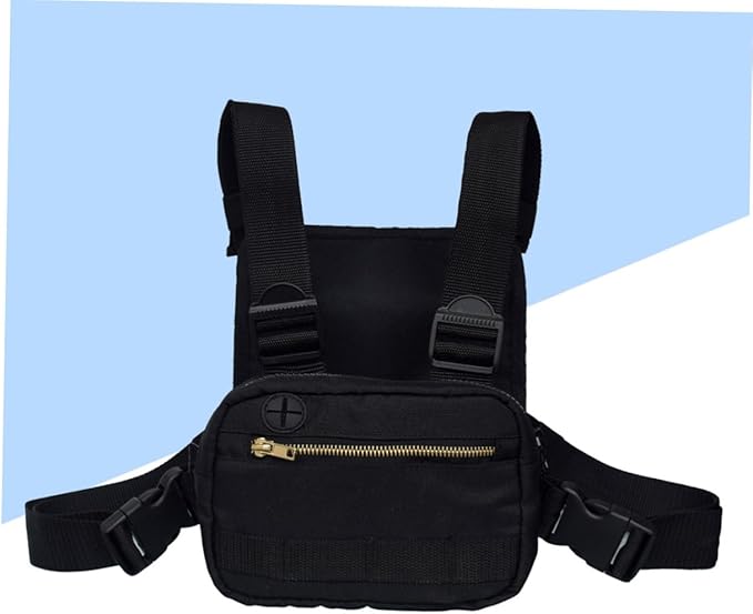 Compact Chest Pack Mobile Phone Accessories Bag Pouches Front Pouch Fashion Vest Bag for Outdoor Activities