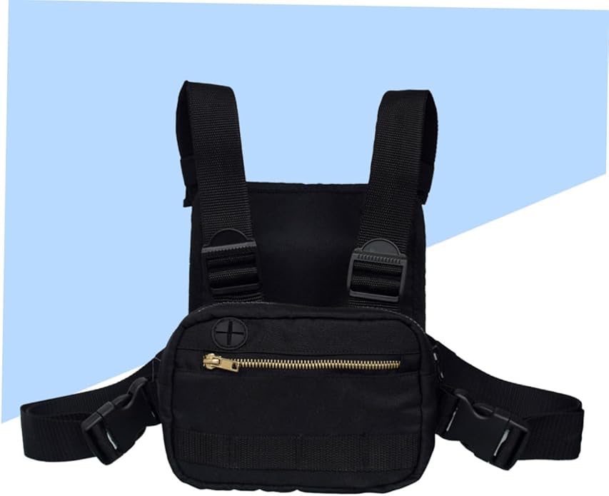 COLLBATH 1pc Hiking Gear for Women Chest Pack Vest Bag Front Pouch Fashion Chest Bag Storage for Phone