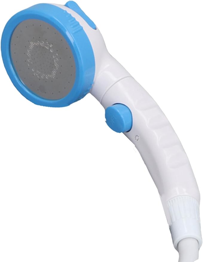 Portable Outdoor Shower IPX7 Rated Multiple Spray Modes USB C Electric Shower Pump with 70.9in Water Pipe for Camping
