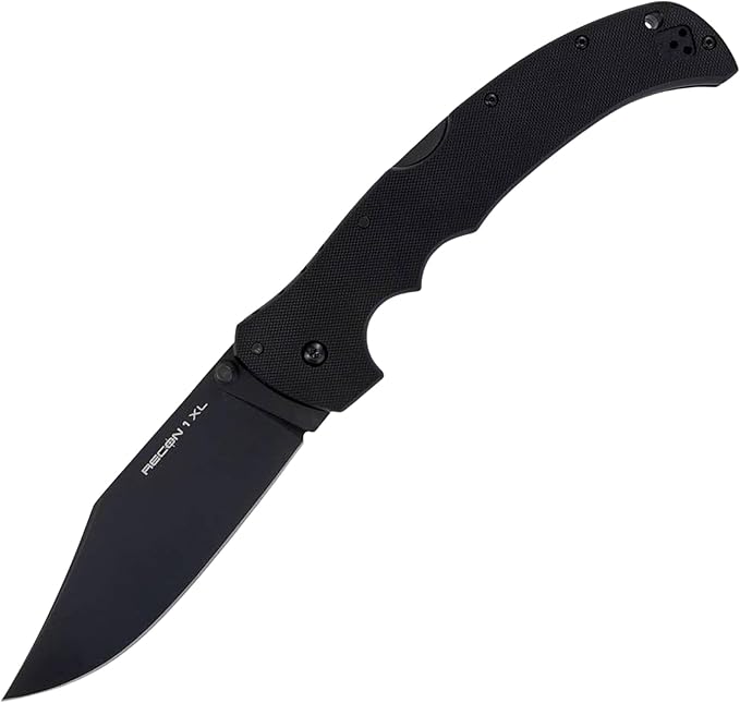 COLD STEEL RECON XL / 12 OVERALL / 4 CLIP POINT BLADE/XHP STEEL / G10 HANDLE / 8-1/8 OZ