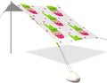 Beach Canopy with Windproof Ropes &amp Sandbags Beach Tent Sun Shade Sun Shelter for Camping Trips Fishing Backyard Fun or Picnics Cactus