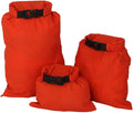 3Pcs Waterproof Dry Storage Bag Pouch Canoeing Rafting Camping Orange