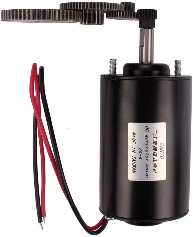 Small Wind Turbine Generator 36W 40W 12-24V DC Permanent Magnet Motor Dual Purpose 4 Gears