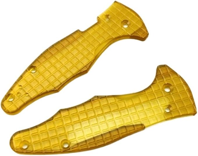 1 Pair PEI Scales Fits for C85 Yojimbo 2 Ultem Blank Handle Patch Replacement