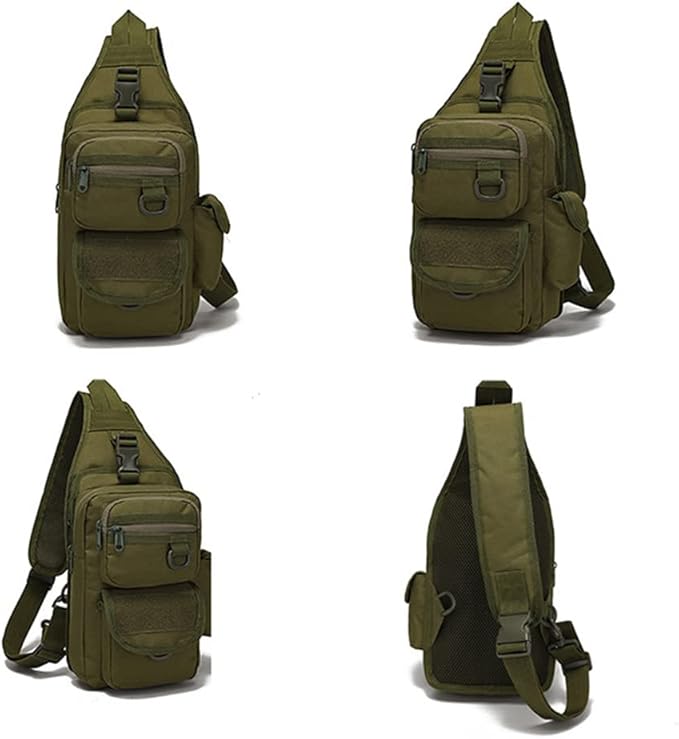 Outdoor Sports Hiking Sling Bag Shoulder Pack Camouflage Tactical 20L Chest Bag