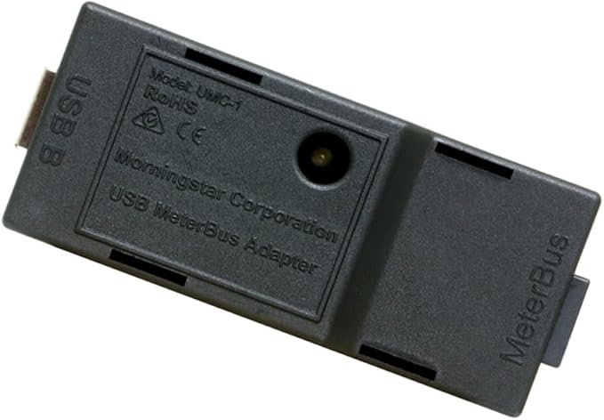 Morningstar USB MeterBus Adapter (UMC-1) - Converts a Morningstar Product's RJ-11 Electrical Interface to USB 2.0 Interface - Allows Communication Between PC and Charge Controller or Inverter