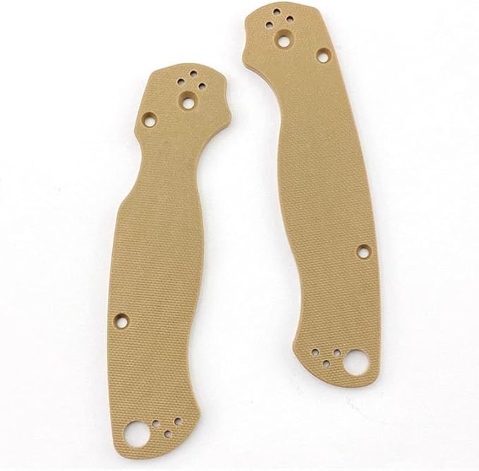 2-Piece CNC G10 Scales Fits for C81 Paramilitary 2 Sand Color Blank Handle Patch DIY Replacement
