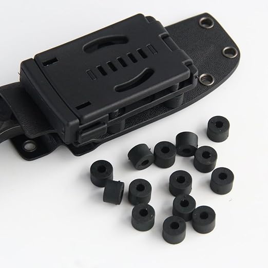 24 Pieces 9MM Rubber Washer Gasket Replacements Fit for Kydex Sheath