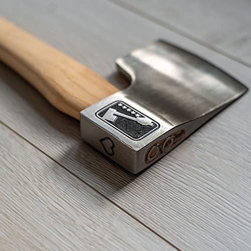 Queen of Hearts Throwing Axe: World Axe Throwing League Premium Competition Throwing Axe WATL Throwing Hatchet with Square Hickory Wooden Handle (Square Handle)