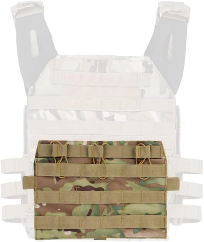 ACEXIER Military Tactical Chest Bag Backpack Adjustable Men Multi-Functional Molle Tool Pouch Shoulder Bag (CP)