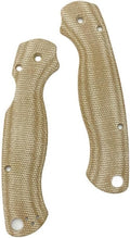 1 Pair Micarta Scales in Sand Color Fits for C81 Paramilitary 2 Custom Handle Patch DIY Making Accessory