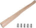 Wooden Axe Handle Replacement Hatchet Handle for Axe Woodworking Tool Wedges Easy Install