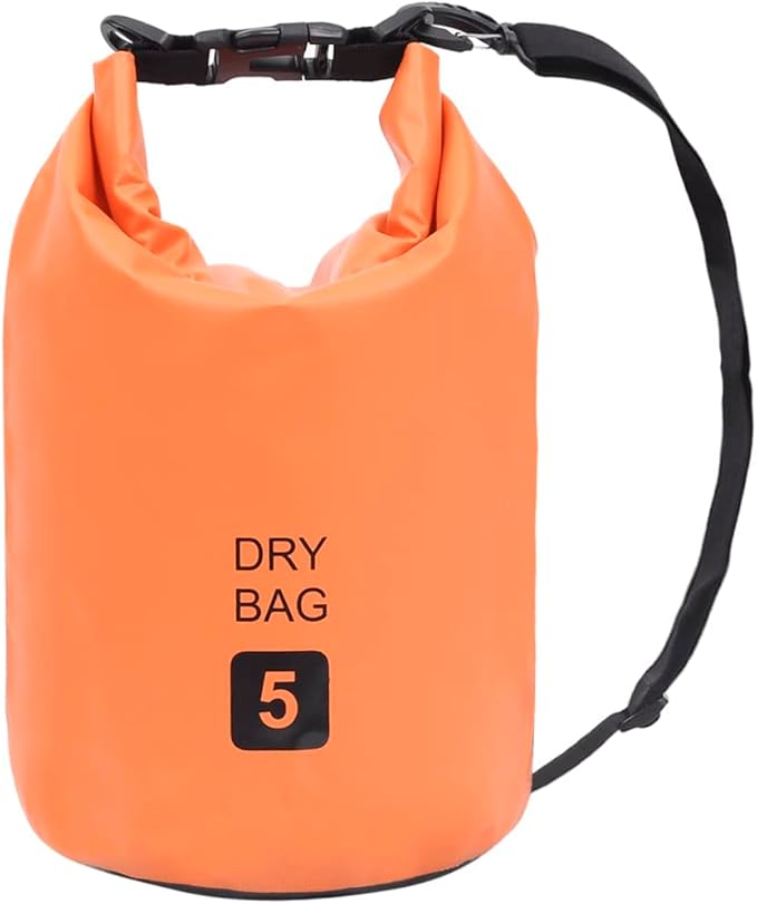 YAFF Dry Bag Orange 1.3 gal PVC (1.21lbs)