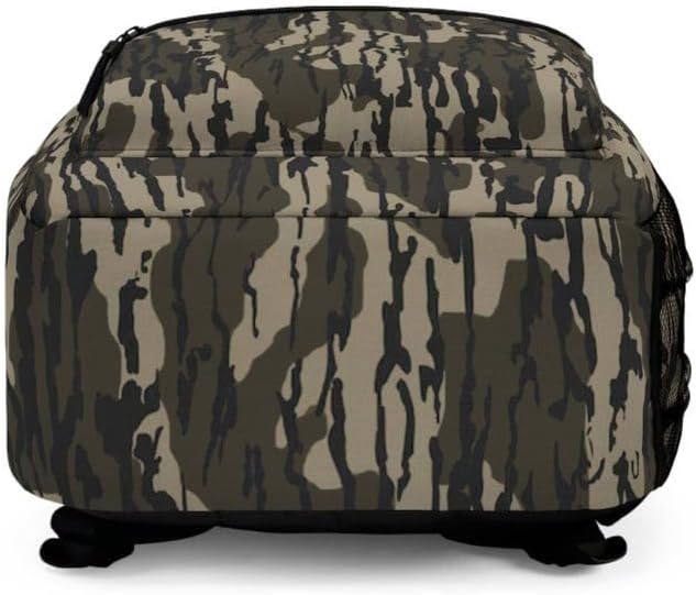 Tree Camo Bookbag/Old School Camo Backpack/Trendy Camouflaged Travel bag/Country Life Hunting Backpack