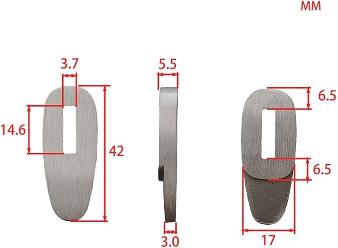 2PCS Casting Stainless Steel Knife Finger Guard Protectors Fit for Home Kitchen Outdoor