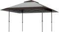 13x13 Pop Up Canopy Tent with UV50+ Blocking Adjustable Height Heavy Duty Material Wheeled Carry Pack 4 Sand Bags Green Shade