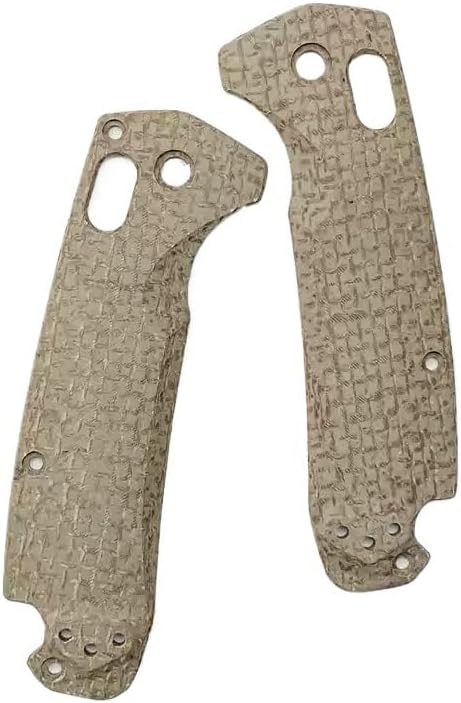 1 Pair Micarta Scales Handle Patch DIY Replacement Fits for North Fork 15031