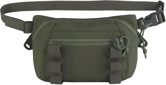 Tactical Drop Pouch Fanny PackUtility EDC Large Multi-Purpose Waist Bags for Tactial Vest Chest Rig