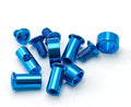 1SET Custom Titanium Screw Fits for Chris Reeve Large Sebenza 21(Blue)