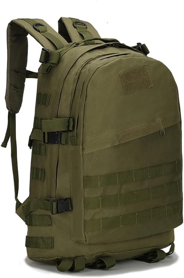 36-55L Military MOLLE Backpack for Men and Women Rucksack Tactical Assault Pack Bag for Hunting Camping Trekking (Military Green)
