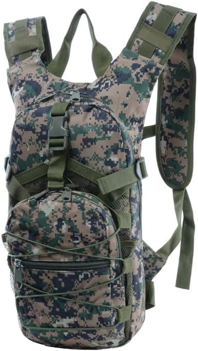 YABOO Tactical Combat Camouflage Bag Outdoor Sports Pack Hiking Rucksack Knapsack 20L Backpack