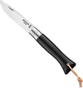 OPINEL NEO6 Folding Non-Locking Pocket Knife OPIFLEX Intuitive Design EDC Folder Wood Handles 2.75 in. Blade (Ebony)