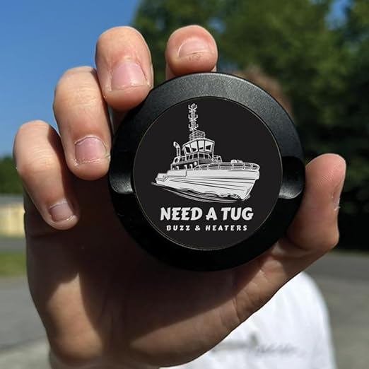Buzz &amp Heaters Metal Container for Zyn | Metal Holder for Zyn |Metal Can for Zyn | Metal Cases for Zyn Holder | Metal Pouch Cans for Zyn | Offshore Need A Tug Anodized