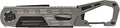 Gerber Gear Stake Out 11-in-1 Multi-tool - 2.2 Plain Edge Blade Tent Stake Puller Carabiner Carry - EDC Gear and Equipment - Graphite