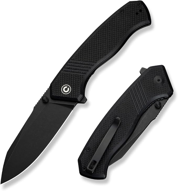 CIVIVI Placoid Pocket Knife for EDC Folding Knife with 3.67 14C28N Blade G-10 Handle For Men Women Gift C23079-1