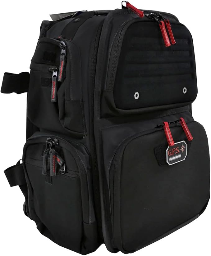 G.P.S Wild About Shooting Executive Backpack G.P.S-1812Bpb