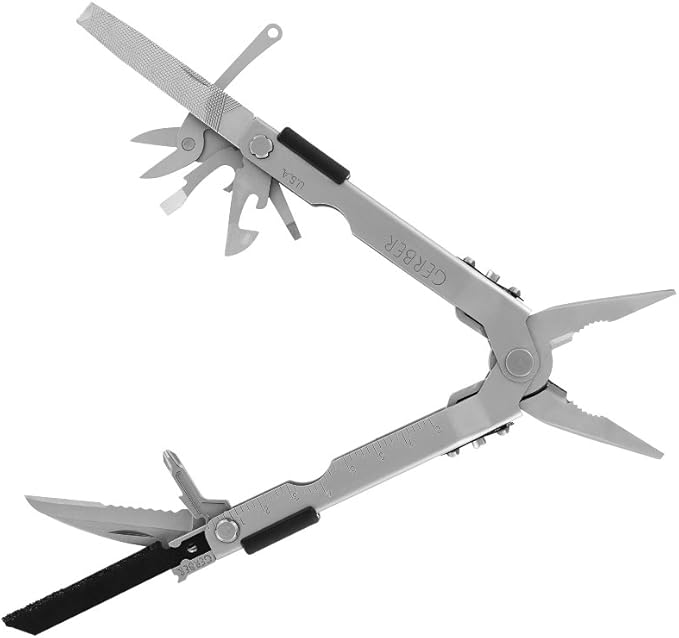 Gerber Gear MP600 Pro Scout Multi-Plier - Multitool with 13 Tools Including Needlenose Pliers - Premium Multipurpose Tool - 47563N