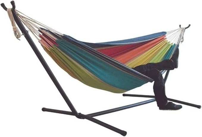Hammock Camping Double Hammock Stand Portable Heavy Duty Hammock Stand Portable Steel Stand Only Outdoor Hammock