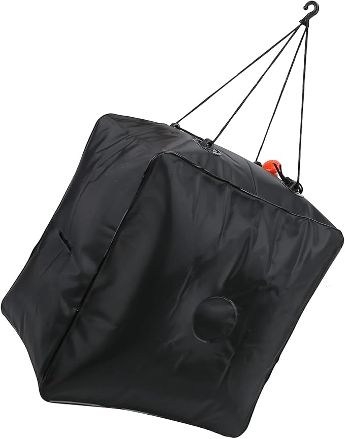 40L Solar Shower Bag Water Bag Energy Heated Solar Heated Outdoor Camping Shower with Leak - Proof PVC Material Advanced Shower Head for Hiking Beach Travel