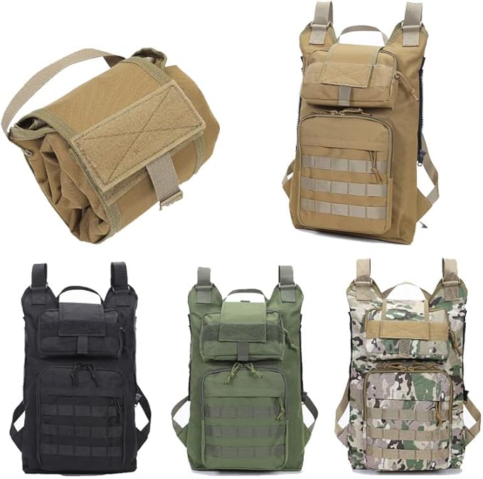 Outdoor Sports Hiking Bag Tactical Assault Combat Camouflage Tactical Molle Water Pack Hydration Pack