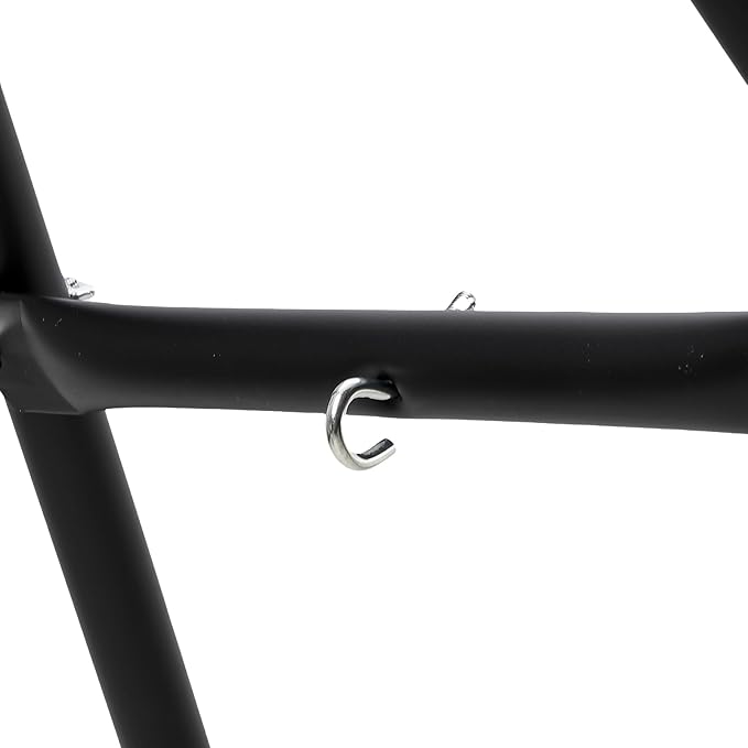 Hammock Stand Heavy-Duty Portable Hammock Stand Only 550-Pound Capacity Camping Stand Fits 9.5-14 Foot Hammocks Powder-Coated Steel Frame Universal Double for Outdoor Indoor Use Black