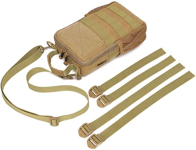 Outdoor Sports Gear Molle Assault Combat Hiking Pack Accessory Camouflage Kit Pouch Tactical Small Bike Bag
