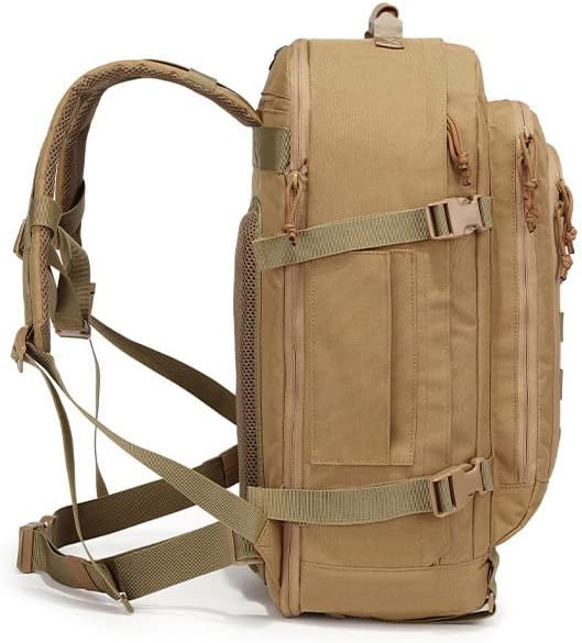 Outdoor Sports Pack Hiking Bag Rucksack Knapsack Combat Camouflage Tactical Backpack - Black