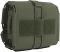 Tactical Medical Pouch - MOLLE IFAK &amp Trauma Kit Bag for First Aid Duty Belt EMT and Survival