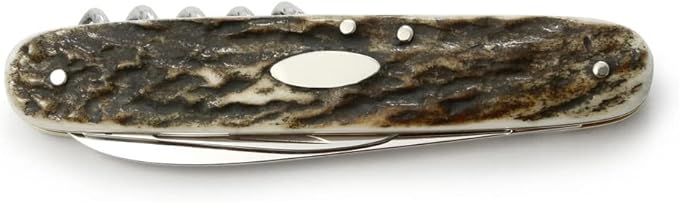 PUMA Knives German Made Pocket Knife 3 (421) Staghorn Slip-Joint