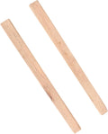 HOMSFOU 2pcs Broad Wooden Handle Ax Replacement Kit Camp Wood Handle Easy Install