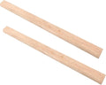 NUOBESTY 2pcs Replacement Axe Handle for Camping Wooden Hatchet Handle Installation Supplies